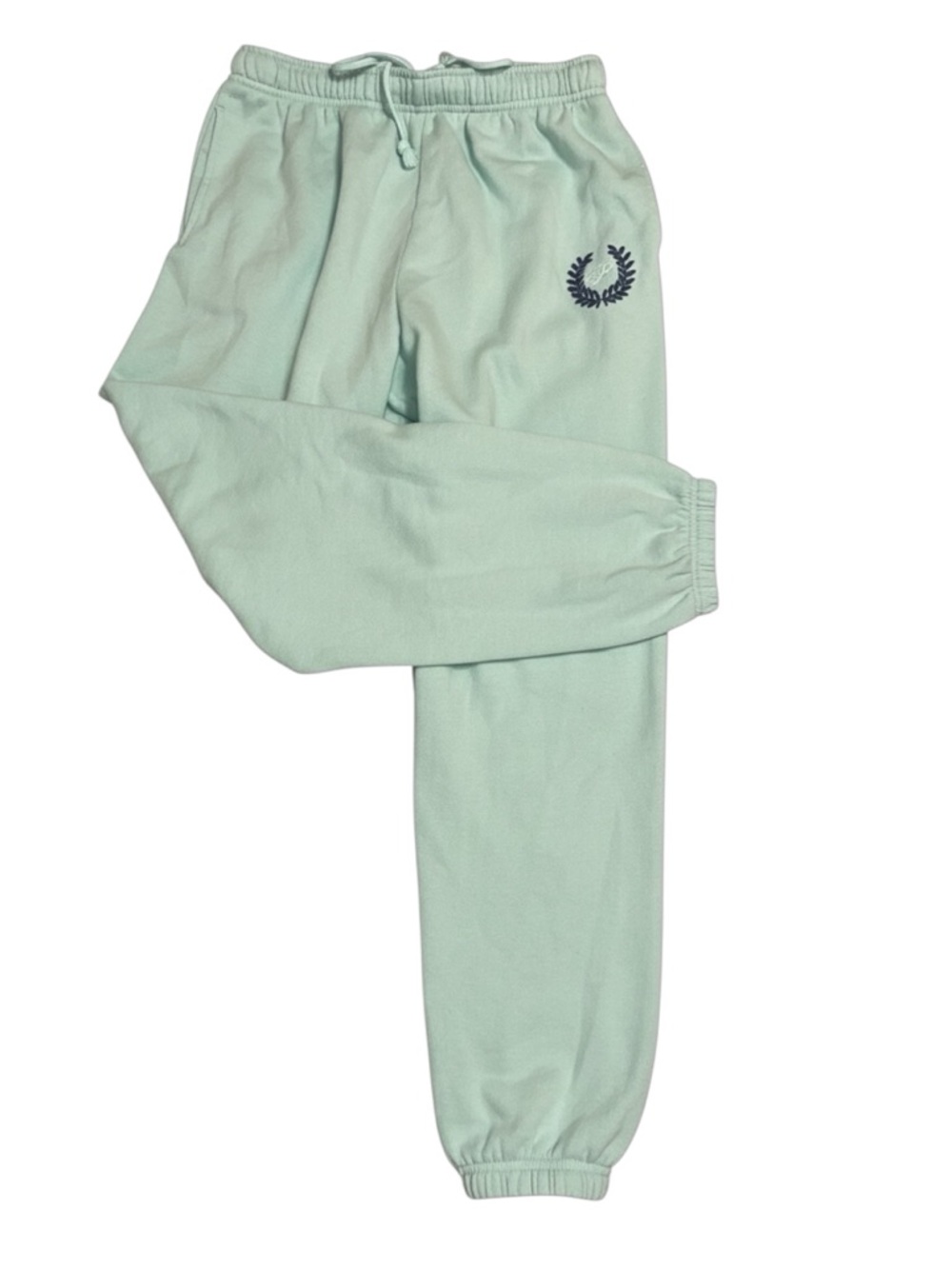 Victoria's Secret PINK Everyday Fleece  High Waist Sweatpants Joggers Aqua Large